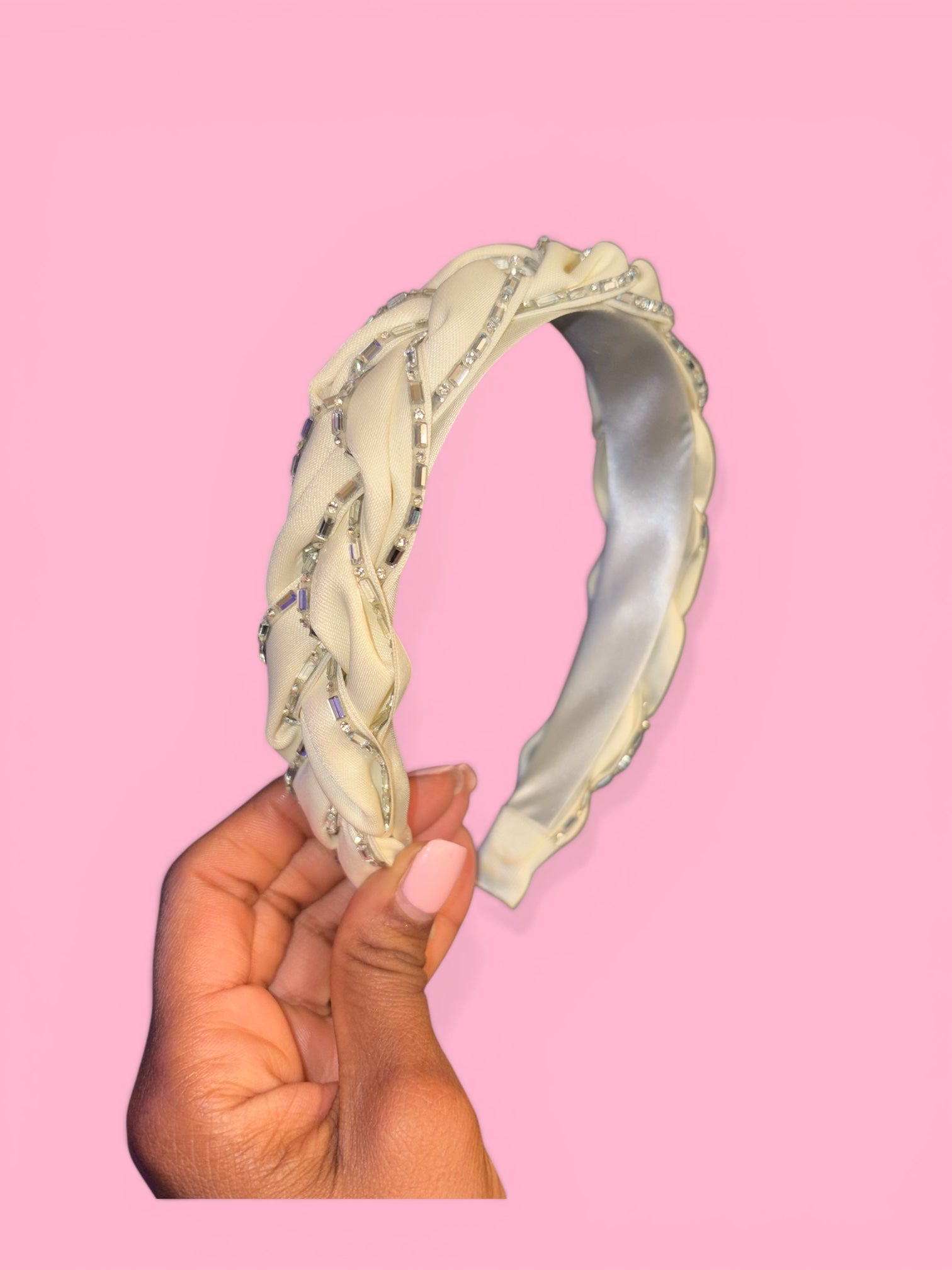 Luxe Braided Satin Headband